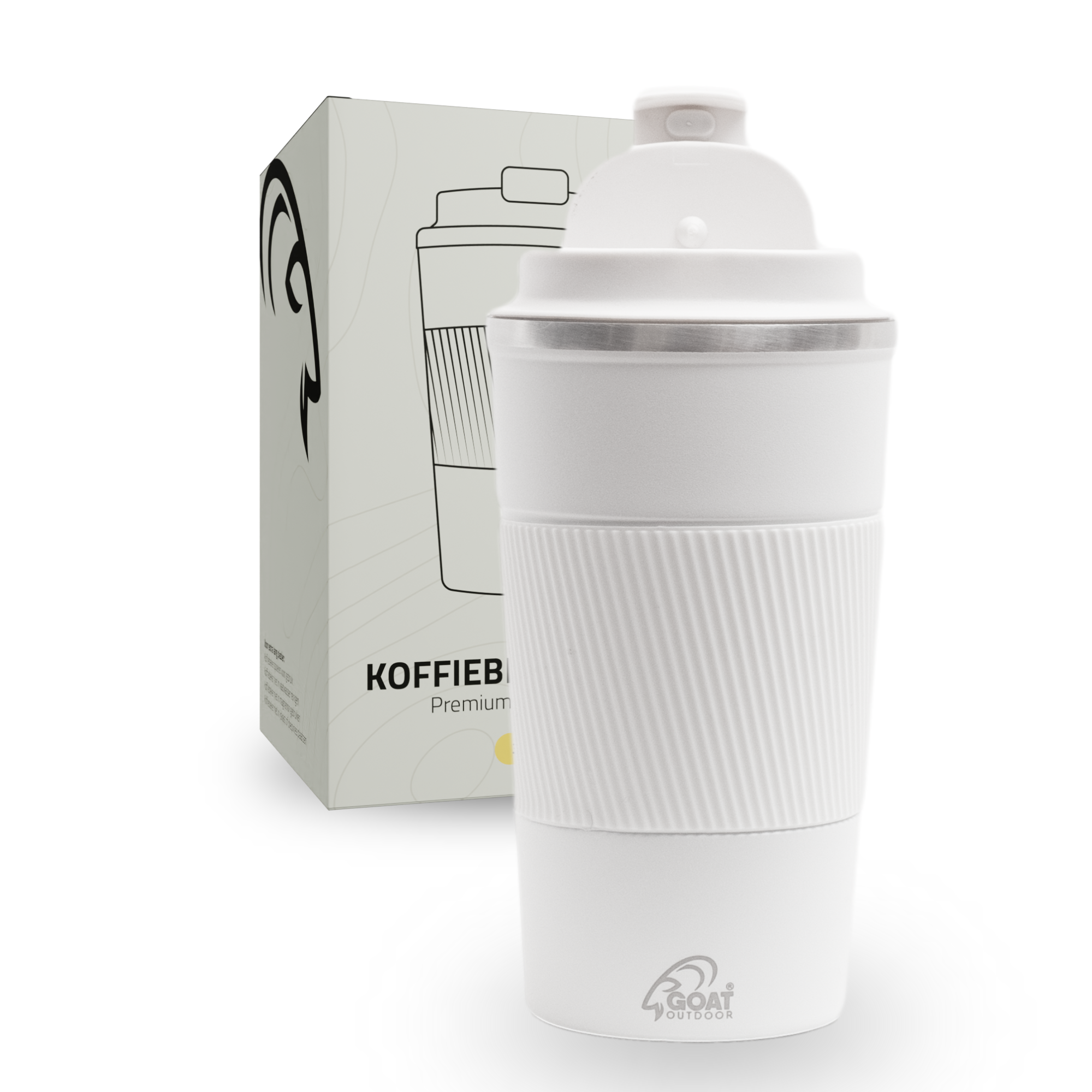 RVS Koffiebeker To Go XL