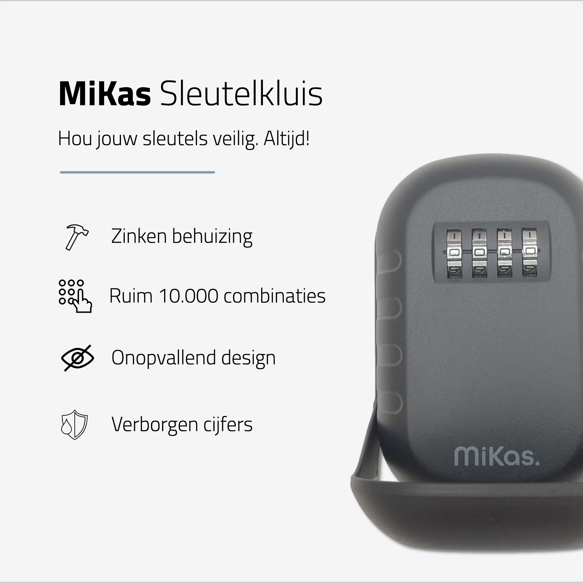 MiKas Sleutelkluis Specifications